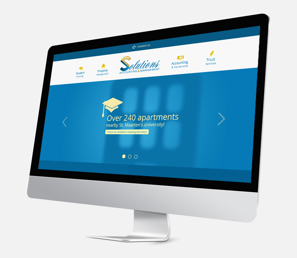 Amigo Tours on a desktop